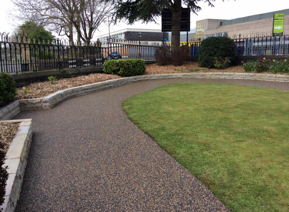 Classic Stone Driveways — resin surface landscape project