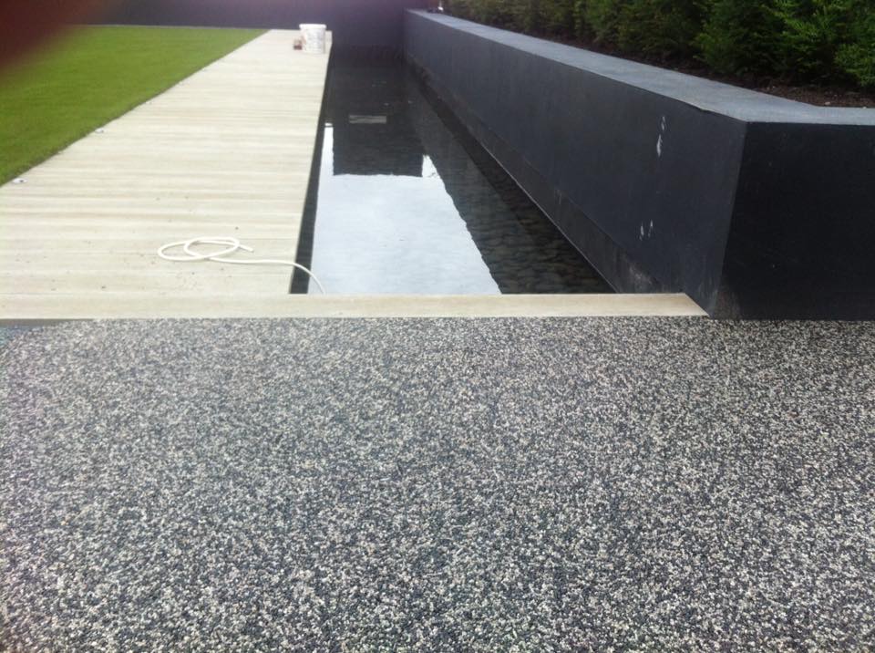 Resin paving installation by Classic Stone Driveways Manchester