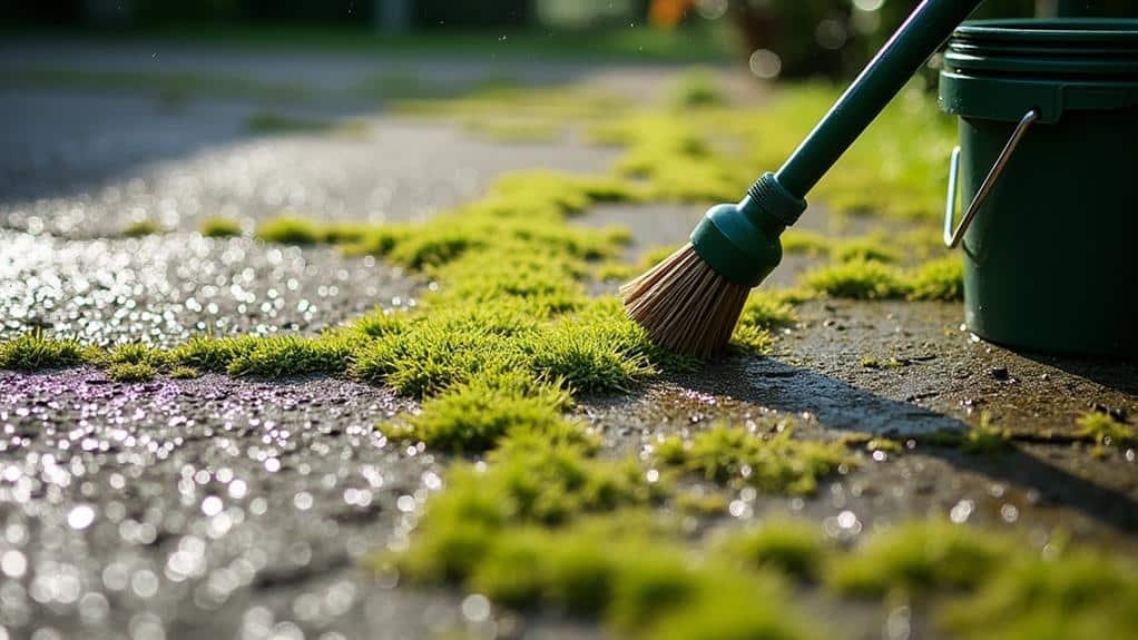 moss removal tarmac driveways