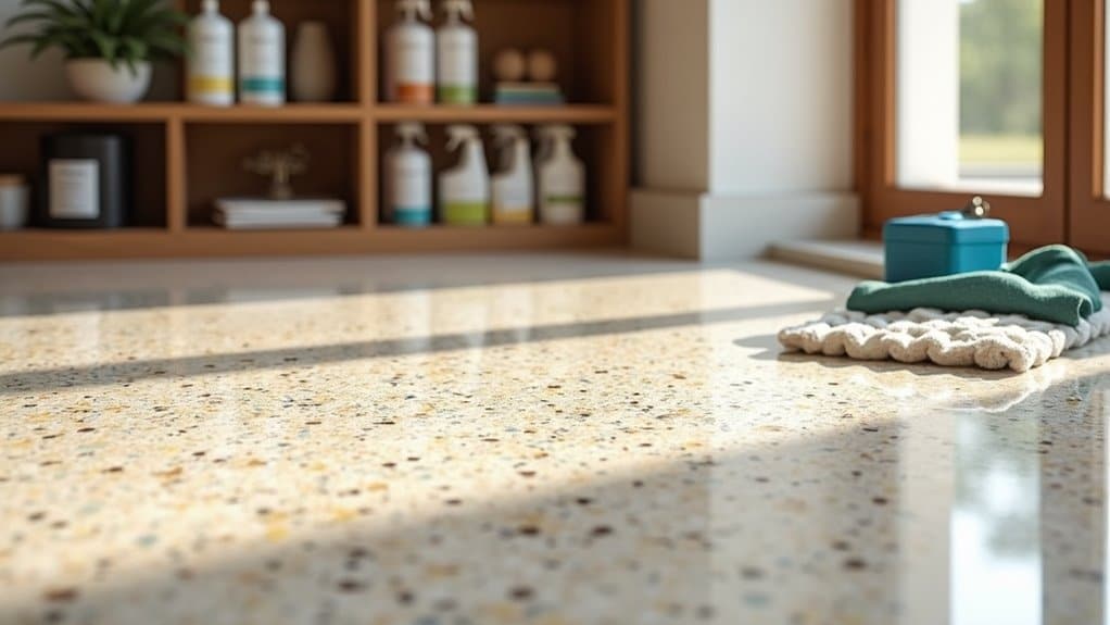 care for quartz flooring