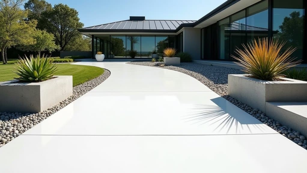 contemporary driveway design inspiration