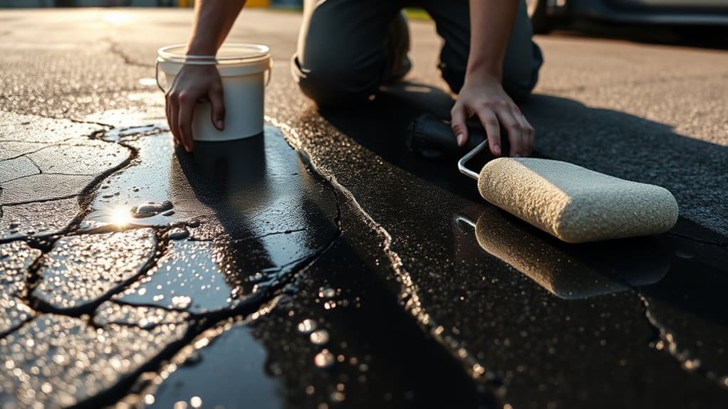 driveway surface protection process