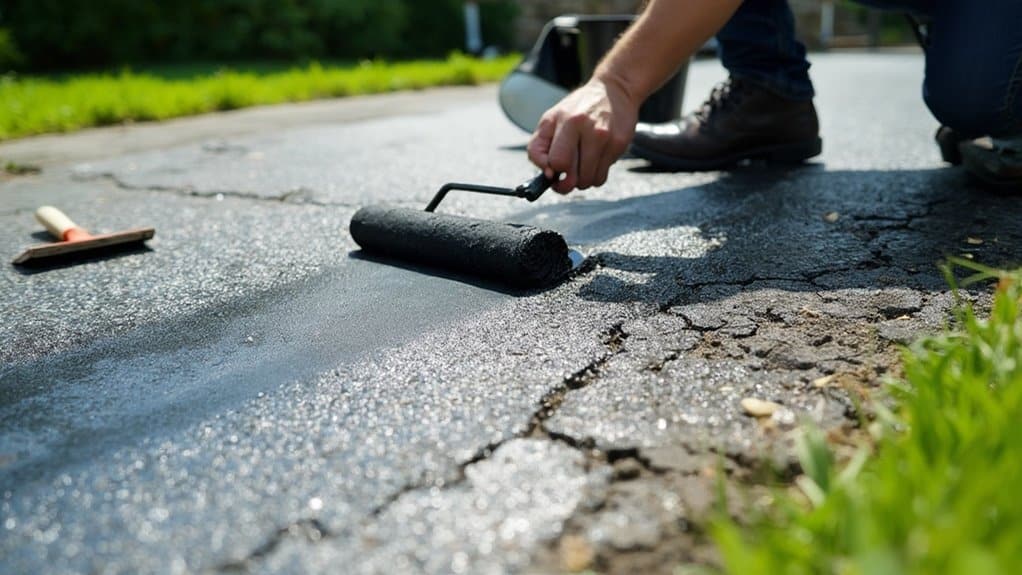 resurfacing old tarmac driveway