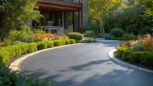 stylish tarmac driveway edging