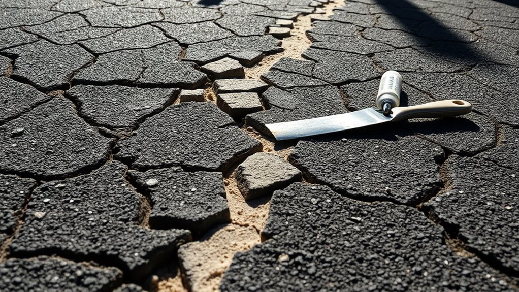 tarmac crack repair methods