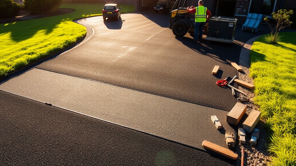 tarmac driveway installation duration