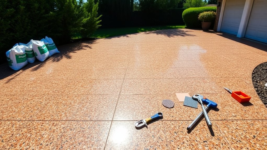resin and aggregate choices
