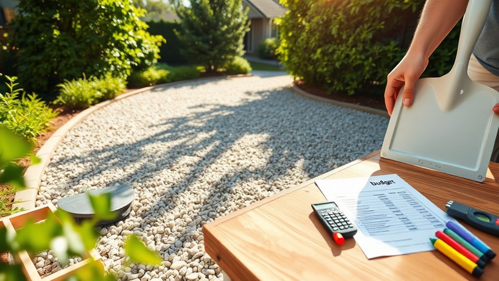 budget planning for driveway