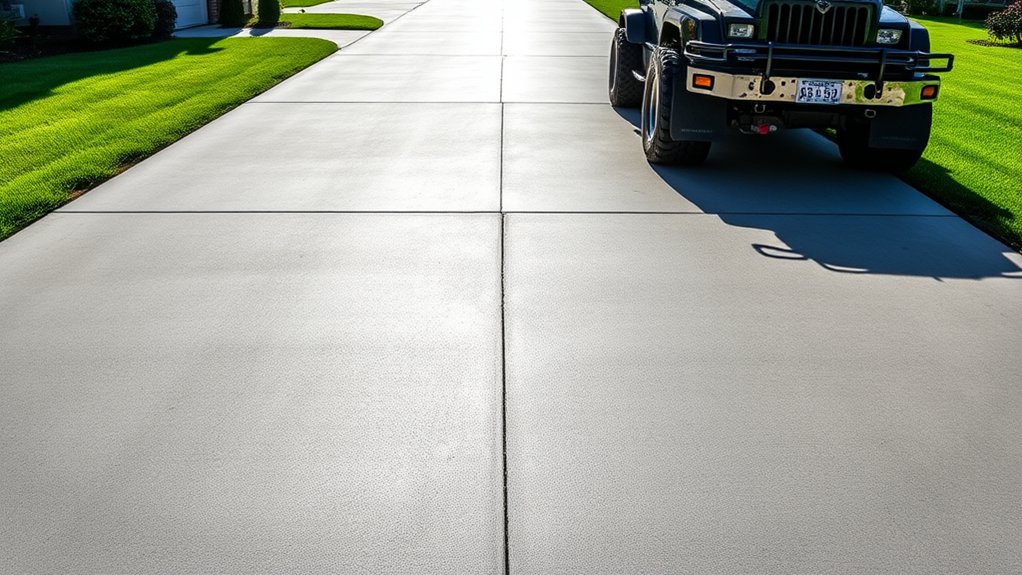 concrete driveways for durability