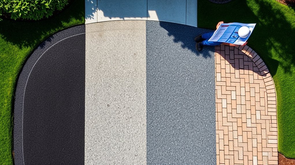 driveway material cost comparison