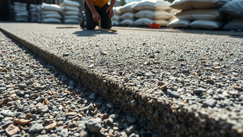 driveway thickness and stability