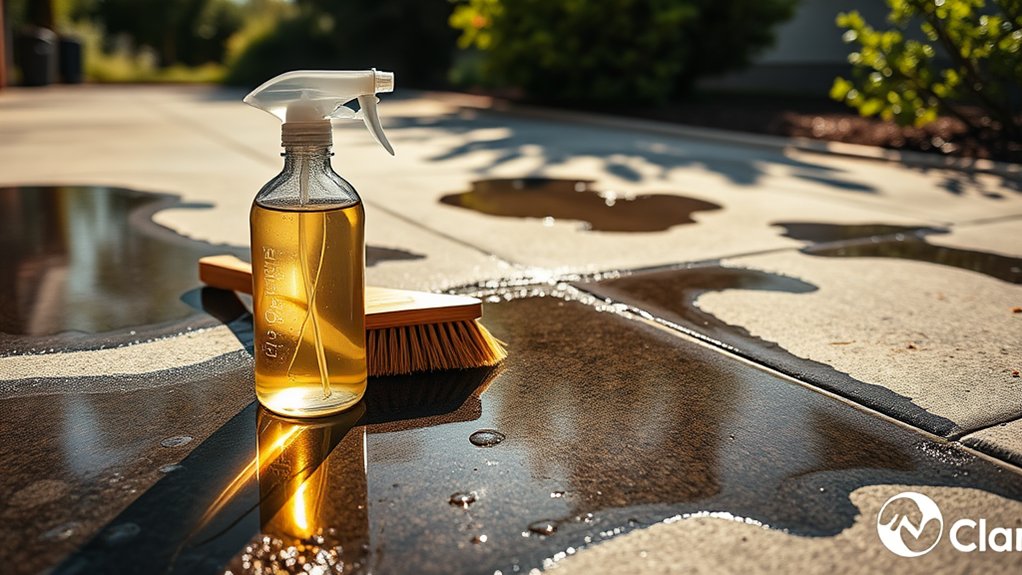 effective oil stain removal