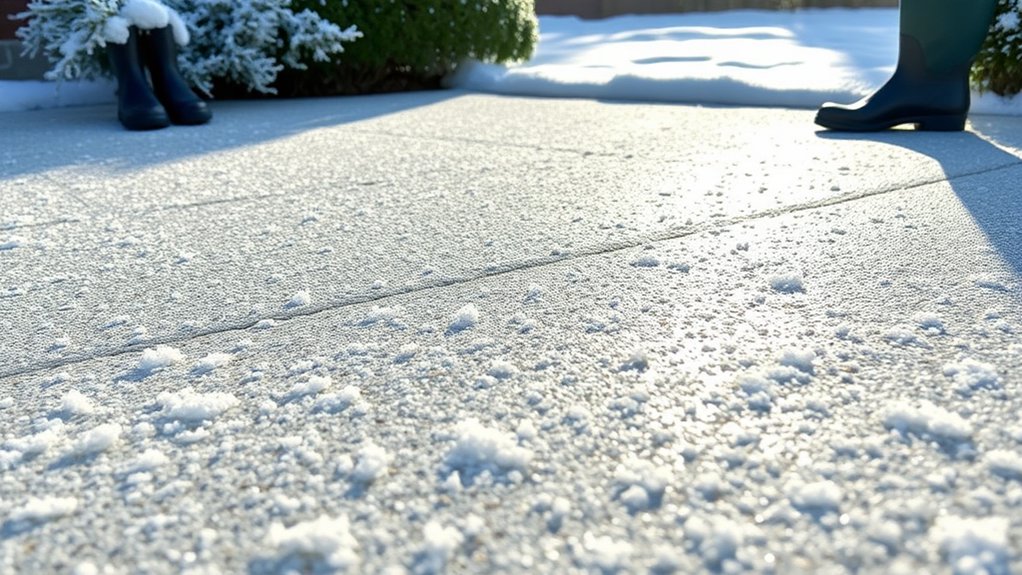 effective rock salt application