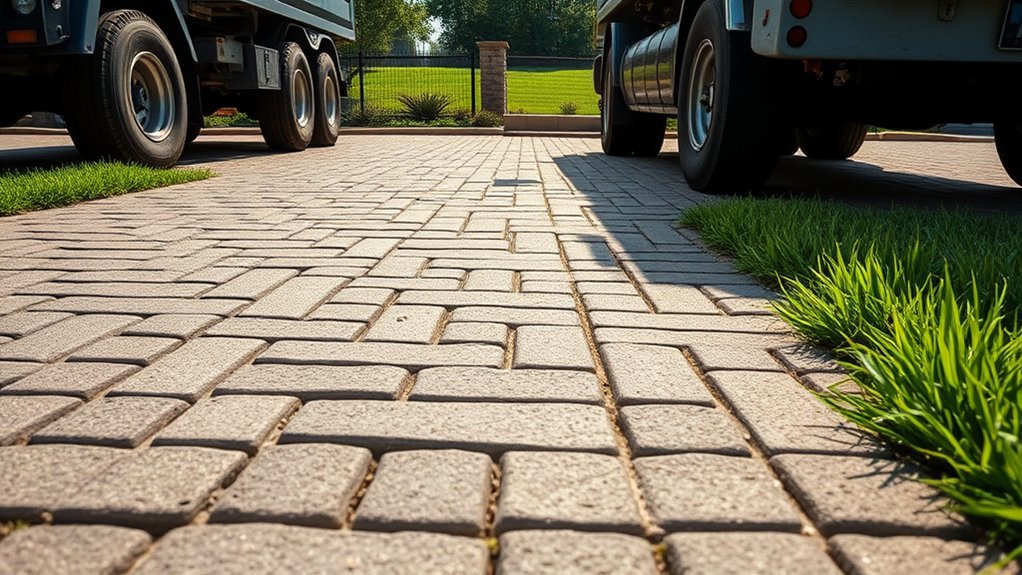 heavy vehicle driveway requirements