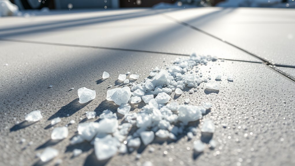 rock salt for ice management