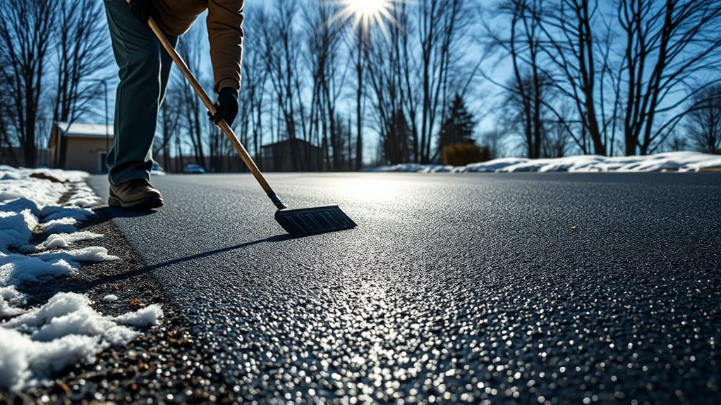 sealant protects driveway integrity