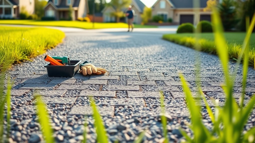 simplified driveway design options