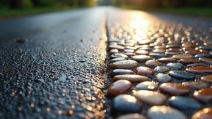 slip resistance of driveways compared