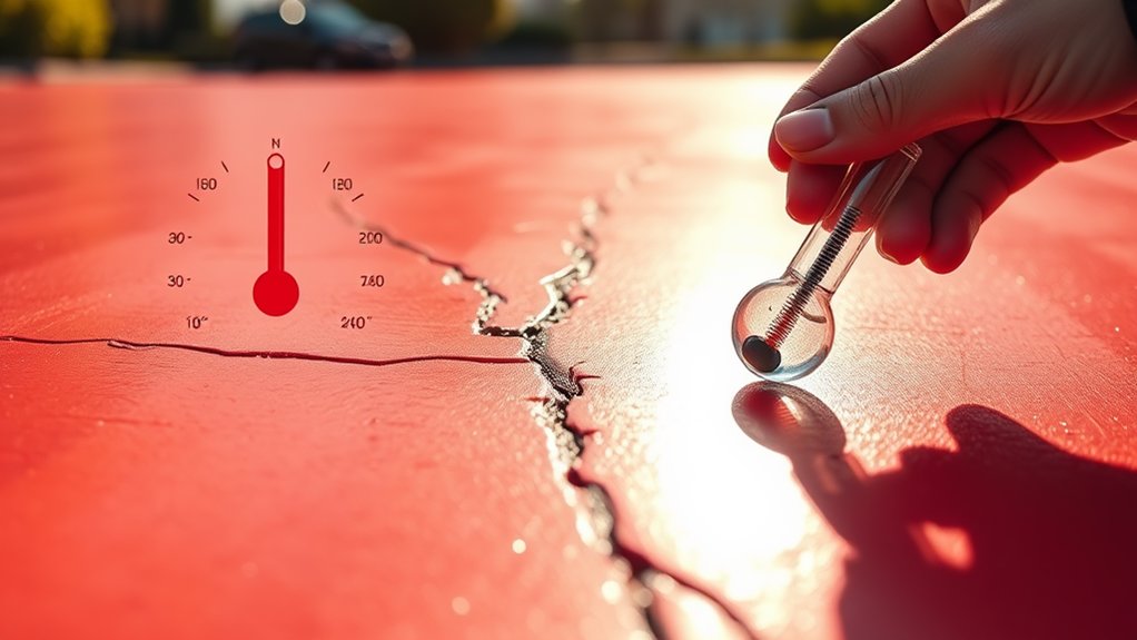 temperature induced cracking risks