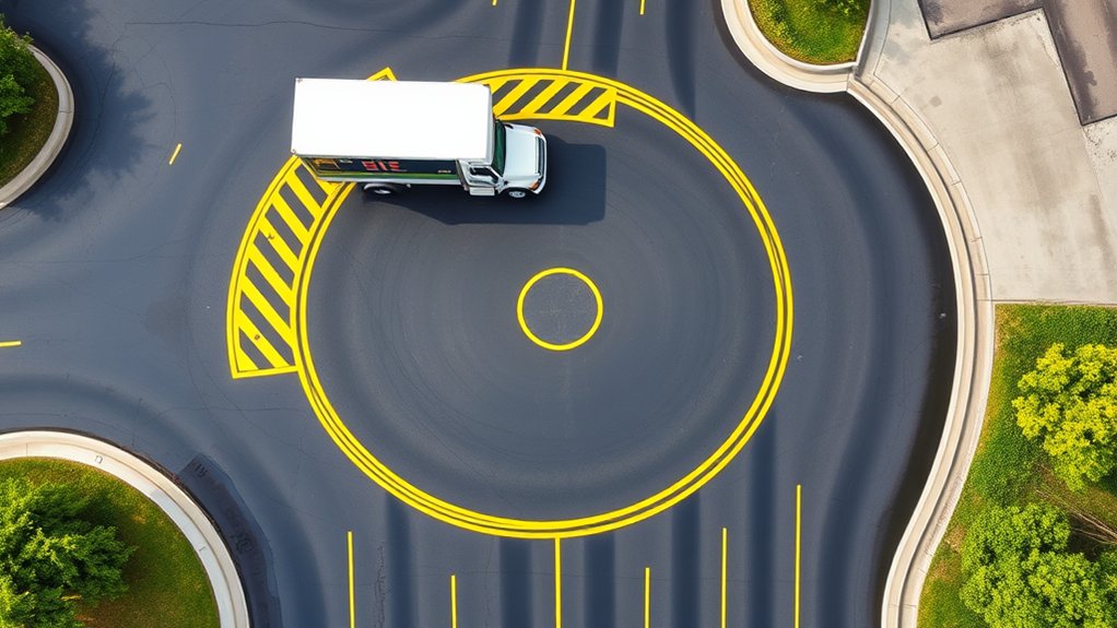 turning radius and gradient