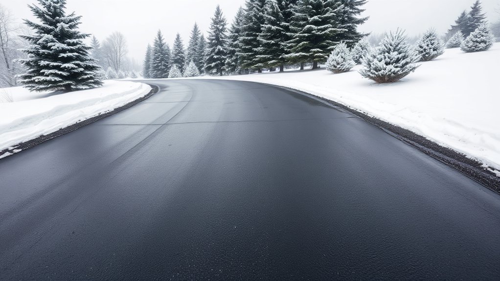 asphalt driveways for winter