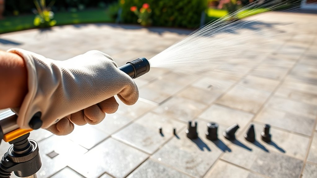 choose correct pressure nozzle