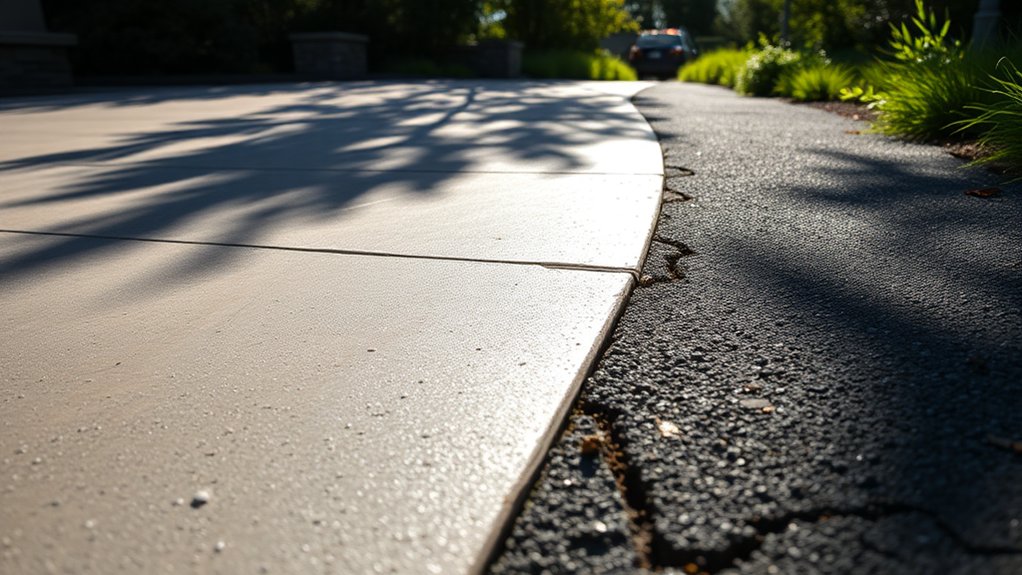 concrete lasts longer than asphalt