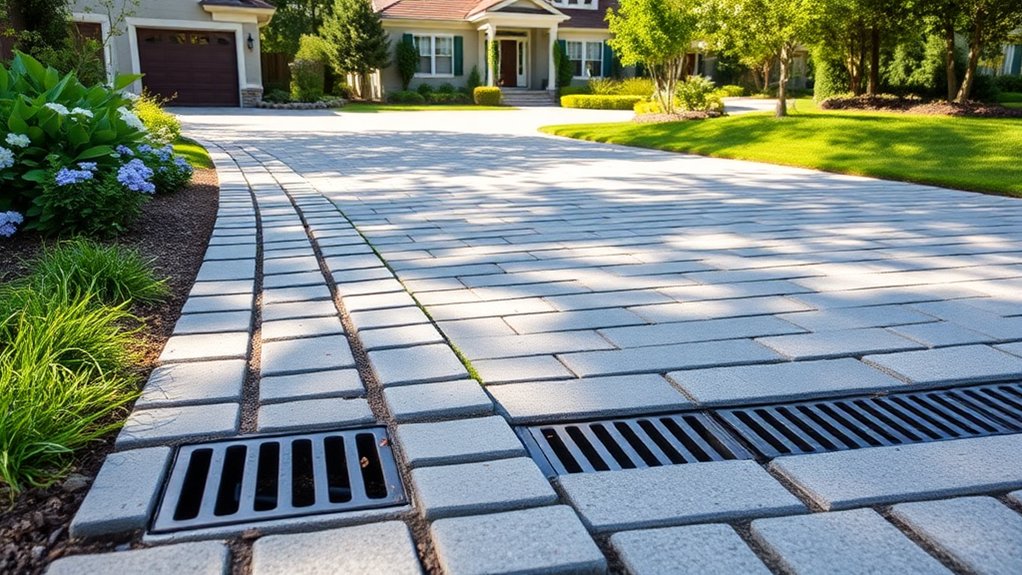 driveway drainage regulations compliance