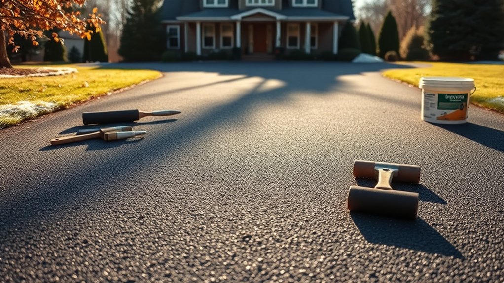 driveway sealing preparation steps