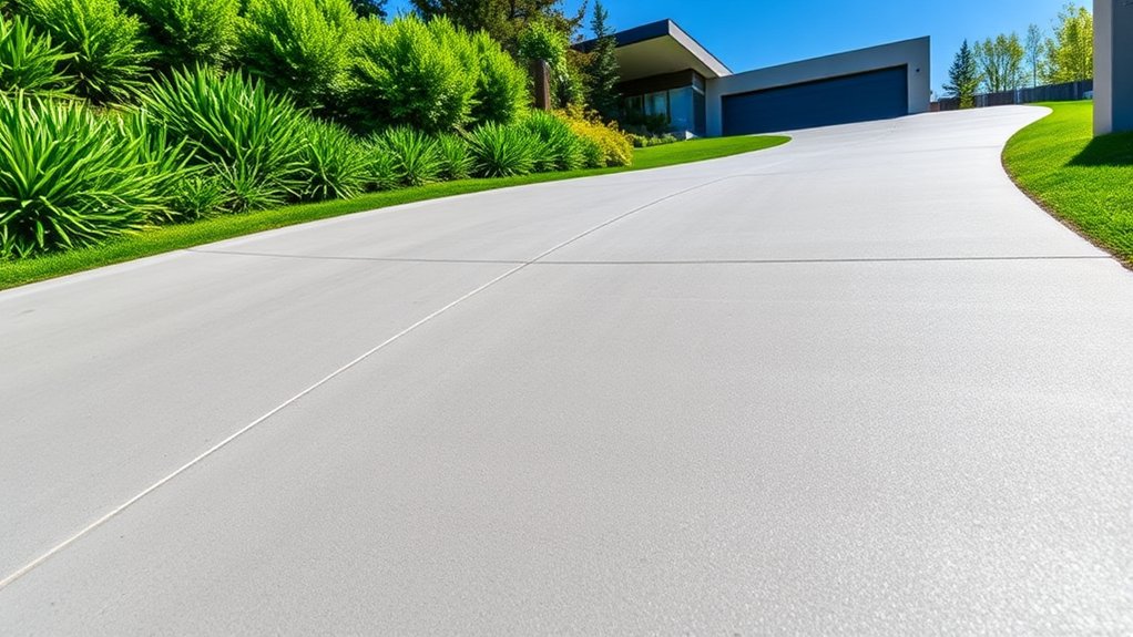 durable safe low maintenance concrete