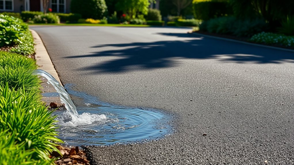 effective driveway water management