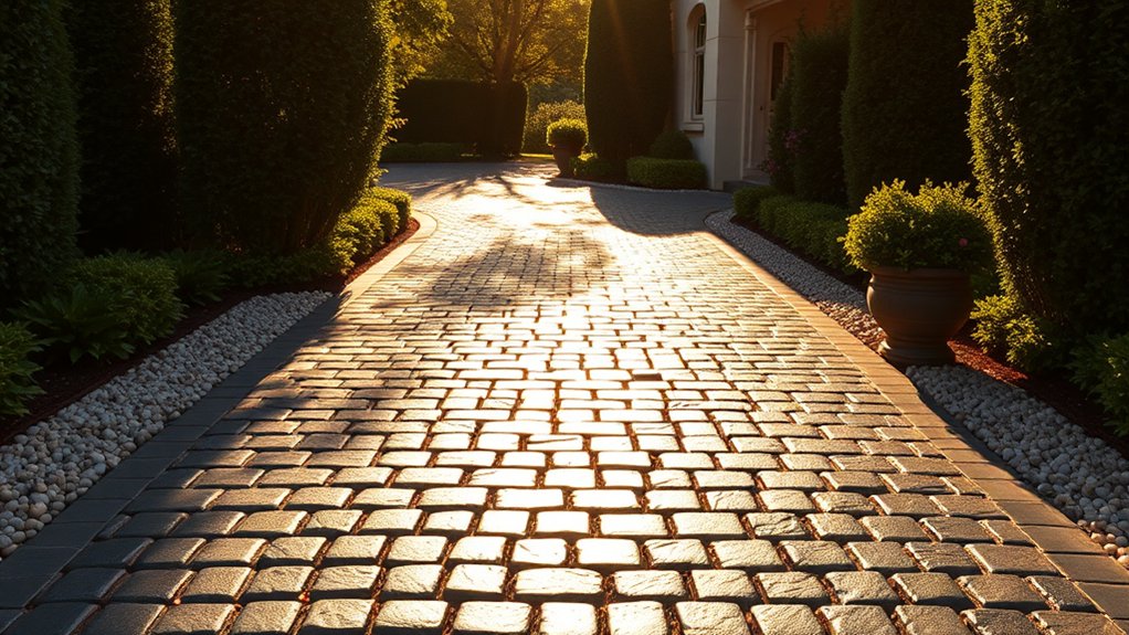 high quality driveway material selection