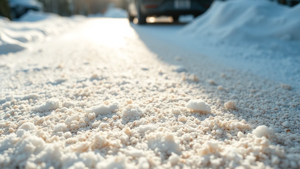 kitty litter for traction