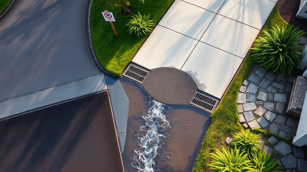 local drainage regulations compliance