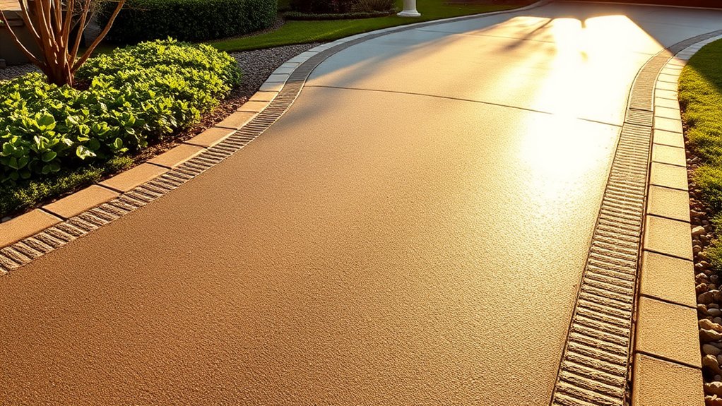 regular driveway drainage maintenance