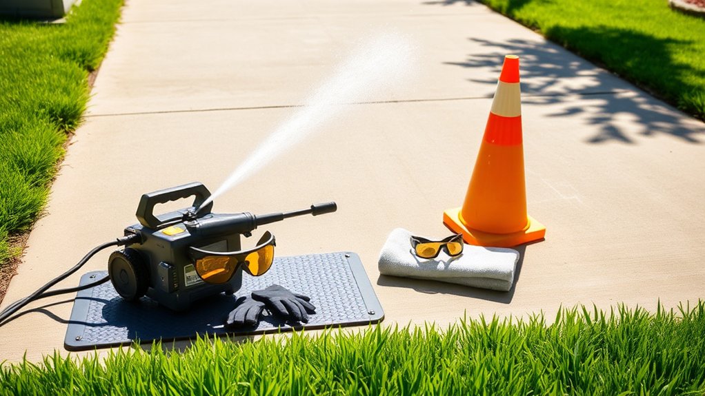 safe pressure washing practices