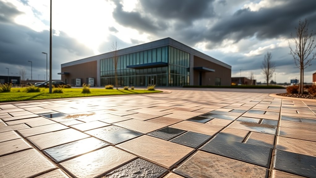 weather resistant resin driveways