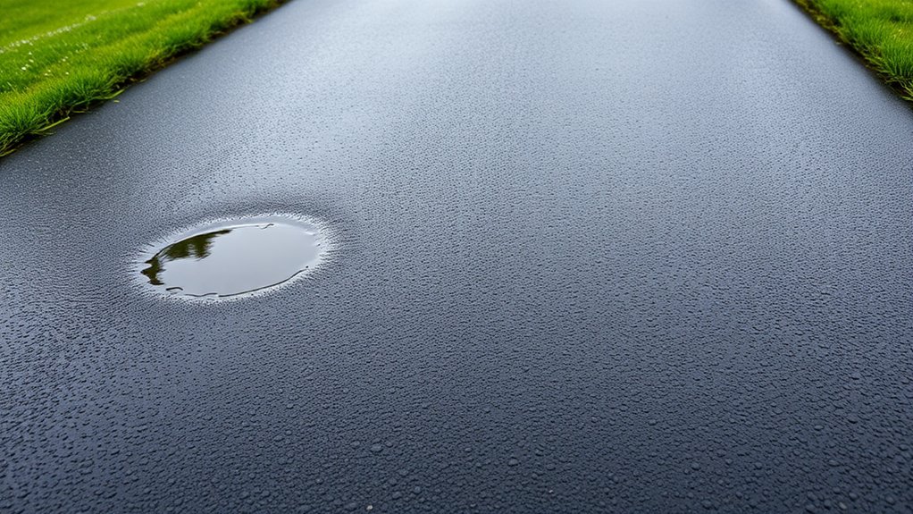 asphalt wet condition performance