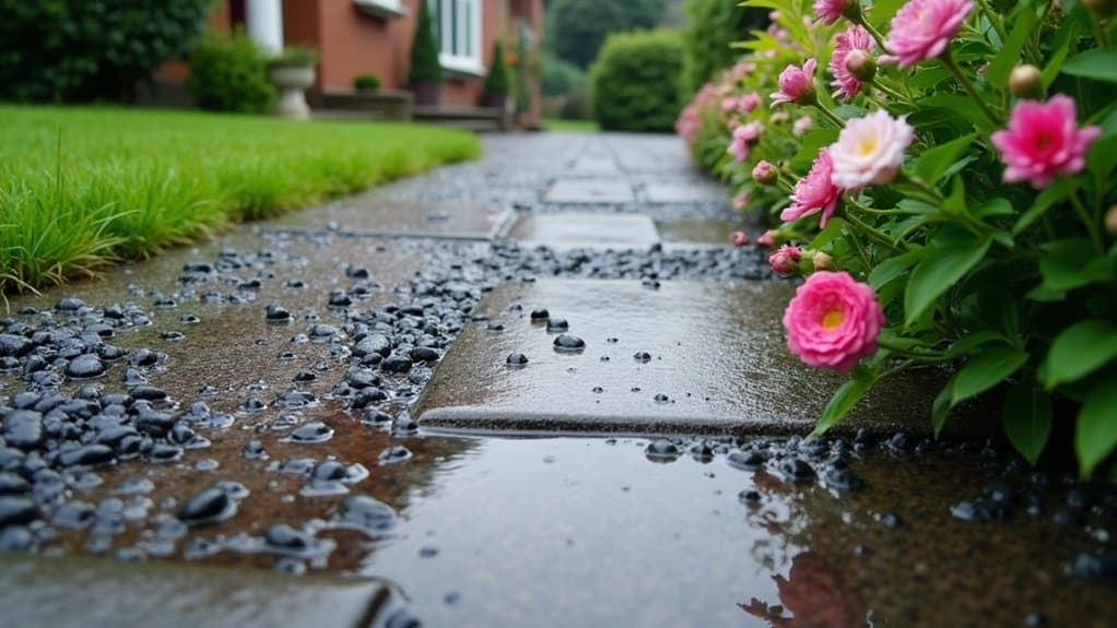 best driveway material for rain