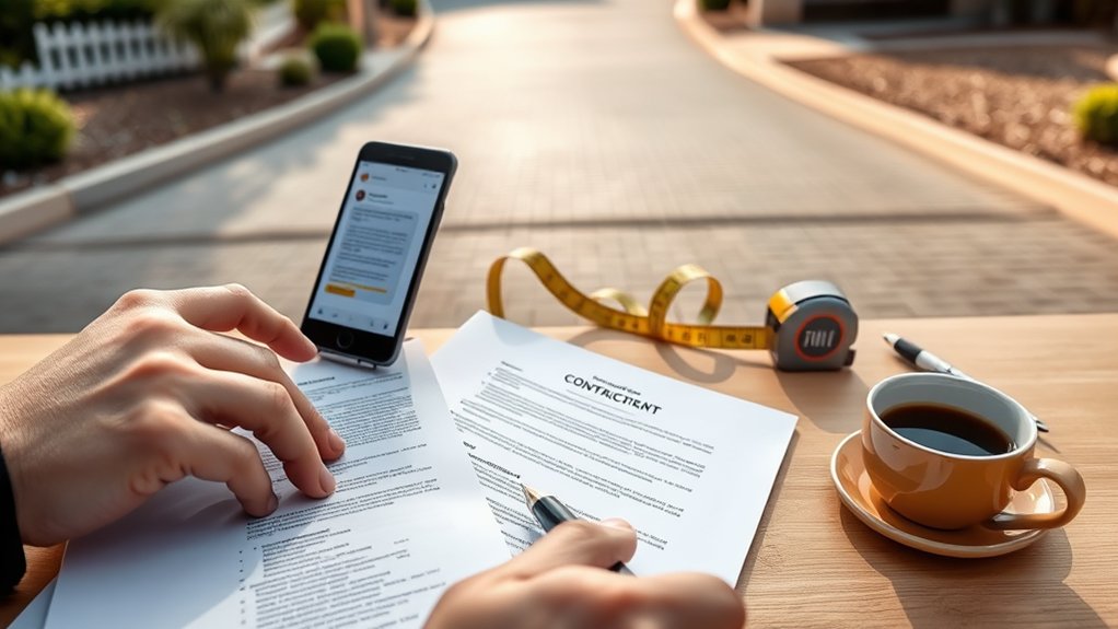 clear contract and service
