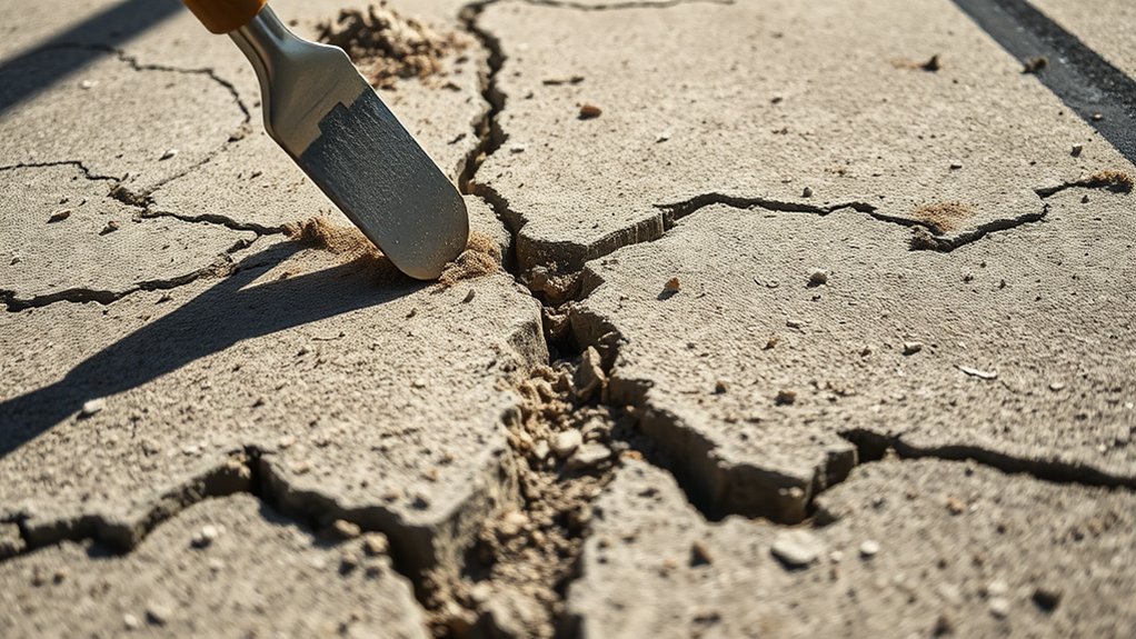 crack repair preparation steps