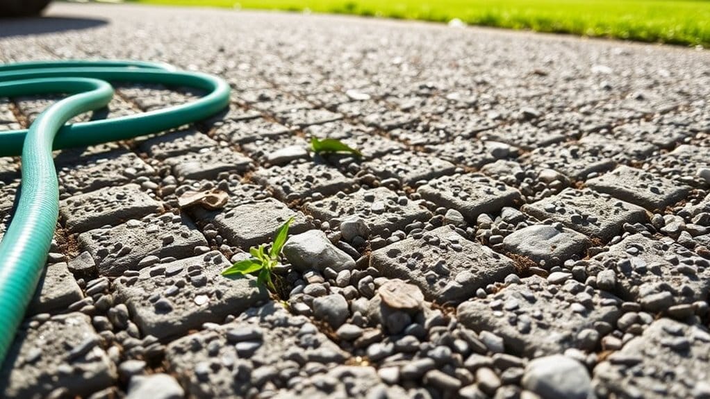 debris management for driveways