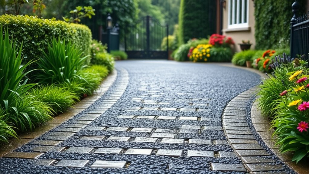 driveway aesthetics and practicality