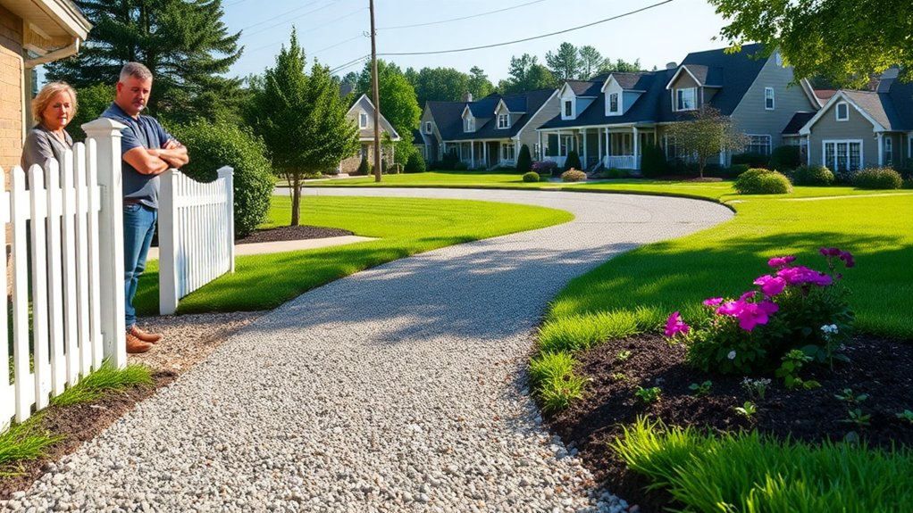 driveway alterations affect neighbours
