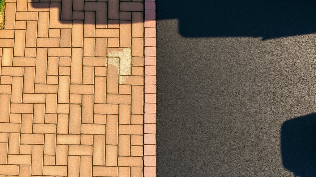 durability comparison tarmac vs block