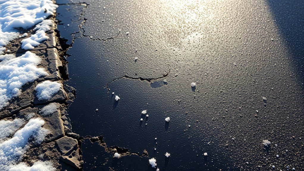 harsh winter chemicals damage sealants
