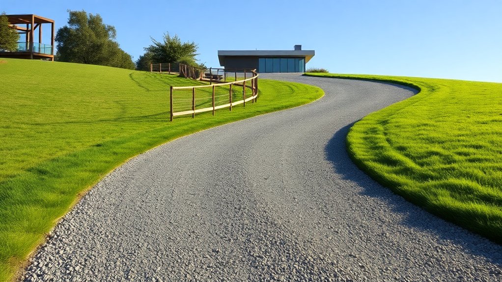 minimalist driveway design principles