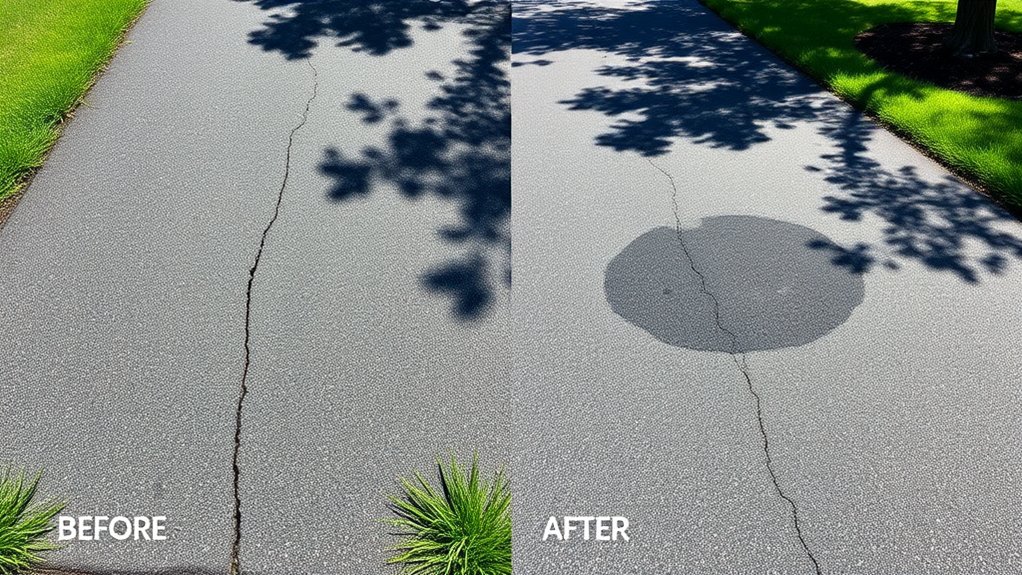 professional driveway repair benefits