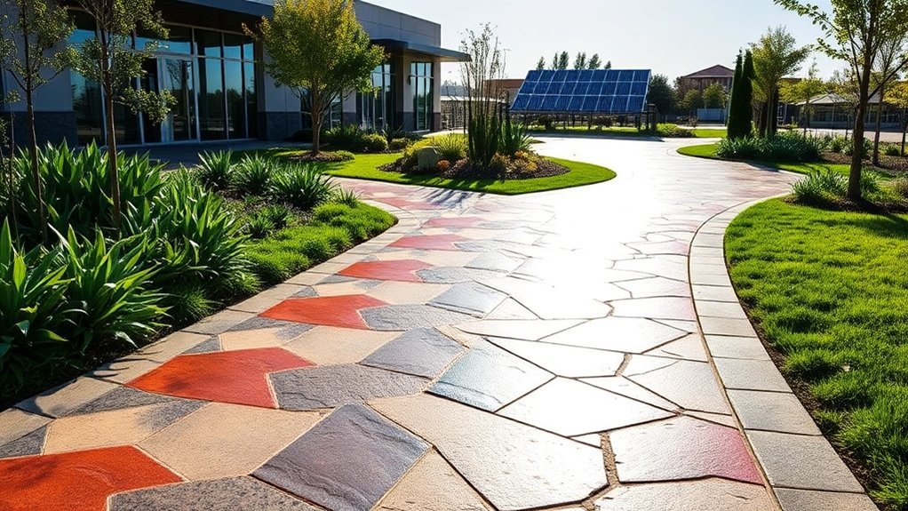 aesthetic sustainable resin driveways