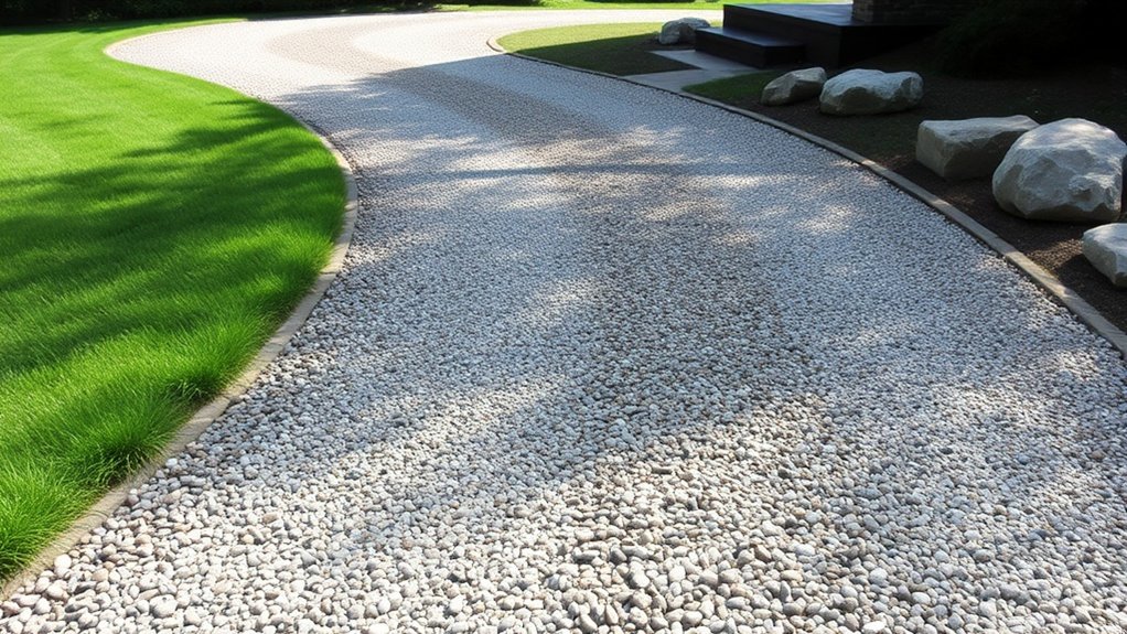 cohesive gravel driveway maintenance